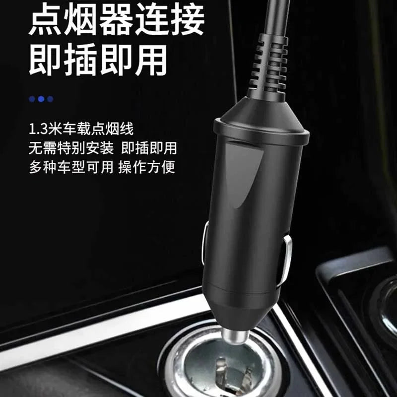 12V 500ML Car Electric Kettle Car Heating Cup Stainless Steel Thermos Heating Water Bottle Car Kettle Thermos for Water Tea Milk Oasis Select