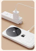 2-in-1 Wireless Charger & Heated Cup Mat – 3 Temp Settings