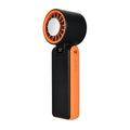 LED Digital Display Portable Handheld Fan Adjustable Wind Speed 3600mAh Battery Strong Wind Fan 100 Wind Speeds Oasis Select Black