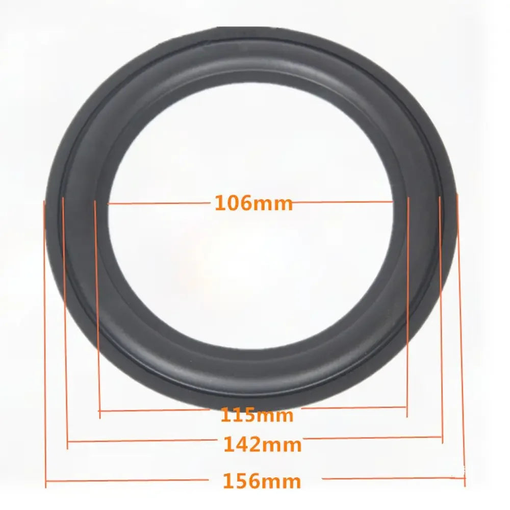 Subwoofer Audio Speaker Rubber Edge Suspension Edge Ring Speaker Repair Accessories Speaker Folding Edge Ring Folding Ring Oasis Select 6.5 inch