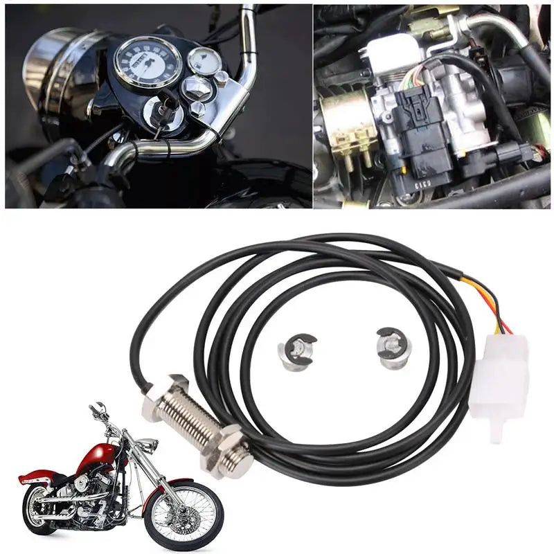 Motorcycle Speedometer Replacement Kit Durable Digital Odometer Sensor Cable Universal For Motorcycle Speedometer Replacement Ki Oasis Select