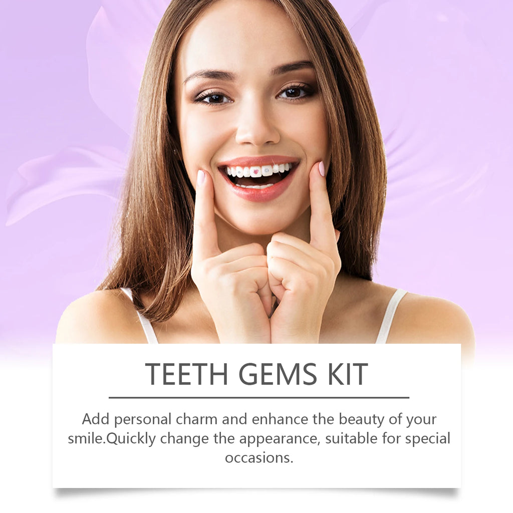 DIY Tooth Gem Kit – Diamond Crystal Teeth Jewelry for Women & Men