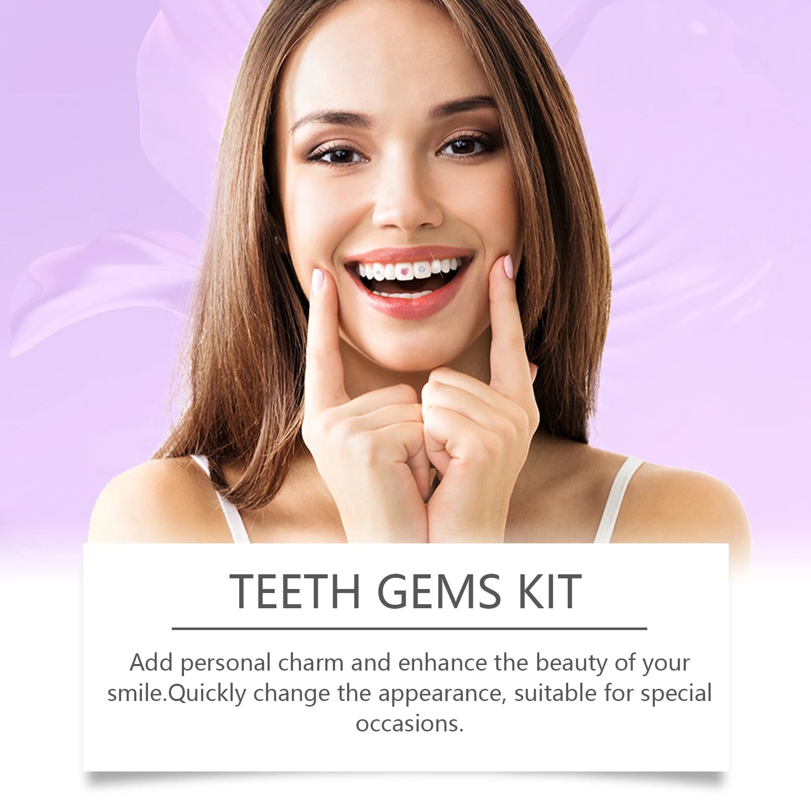 DIY Tooth Gem Kit – Diamond Crystal Teeth Jewelry for Women & Men