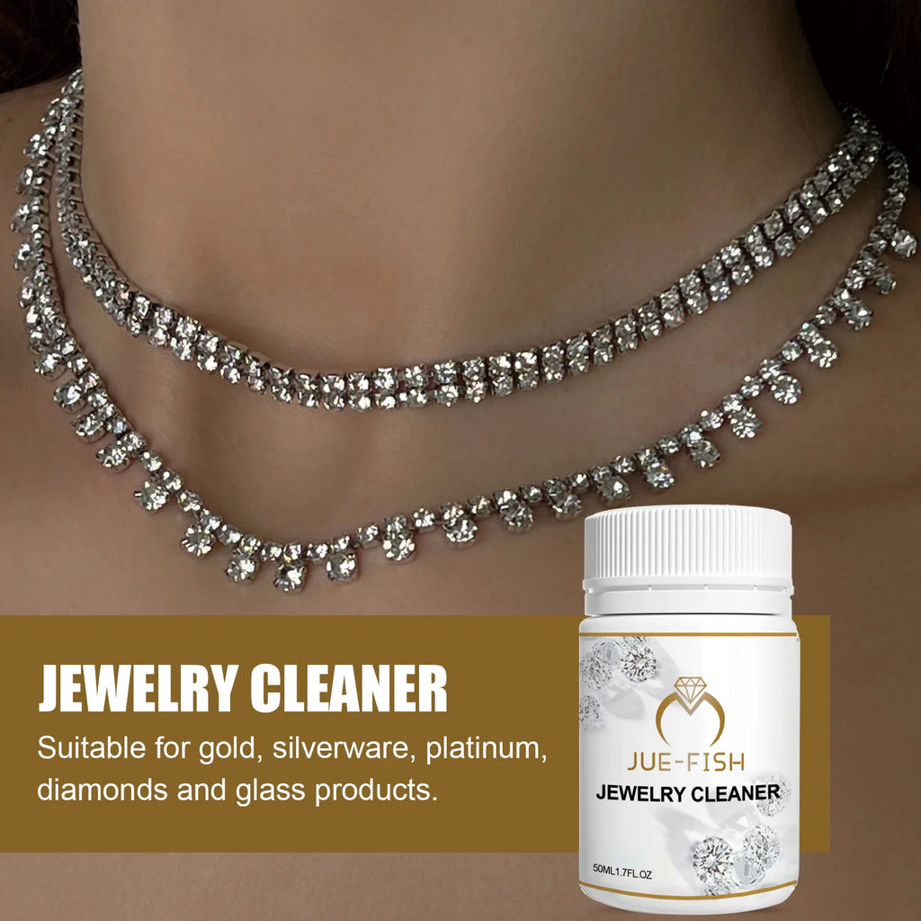 Jewellery Cleaning Solution Jewelry, Diamonds, Jewelry, Metal Cleaning Rust Removal Quick Cleaning Not Damage Jewelry Care 50ml Oasis Select