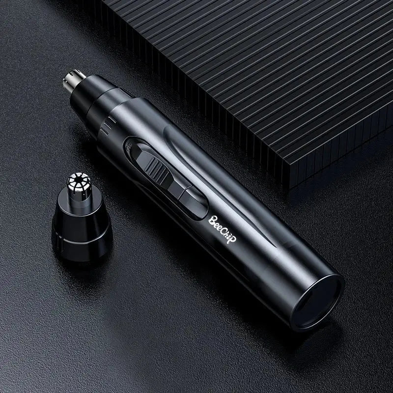 1 PCS Black Electric Nose Hair Trimmer Ear and Nose Hair Trimmer Professional Painless Nose Hair Trimmer For MenAnd Women Oasis Select