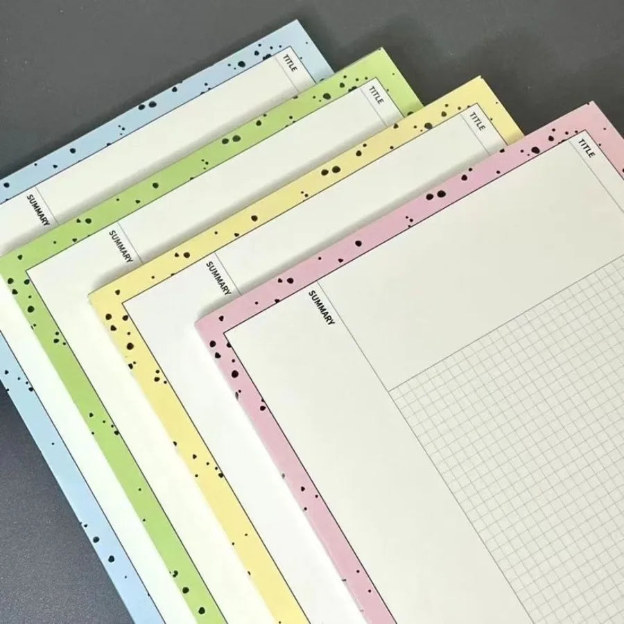 Thickened Non-stick Sticky Notepads To-do Lists Shopping Lists Study Schedules Weekly Plans Notepads Stationery Agenda Books Oasis Select