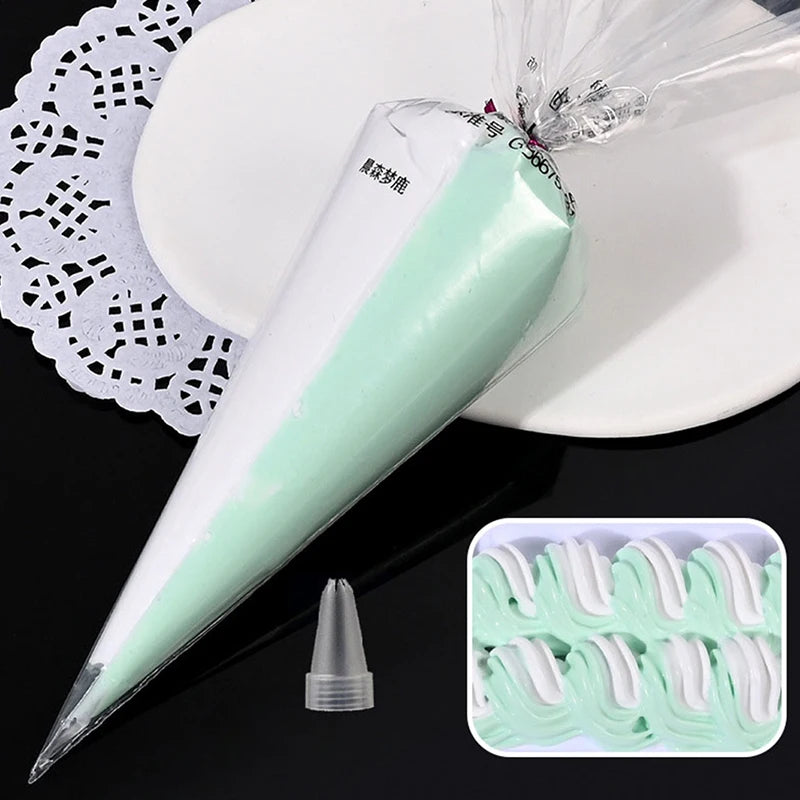 100g Two Color Whipped Cream Glue Diy Phone Case Materials Simulation Fake Decoden Cream Clay Glue With Nozzle Jewelry Making Oasis Select MR-06