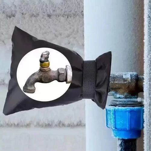 210D Oxford Outdoor Faucet Cover – Winter Freeze Protection Faucet Insulation Cover Oasis Select