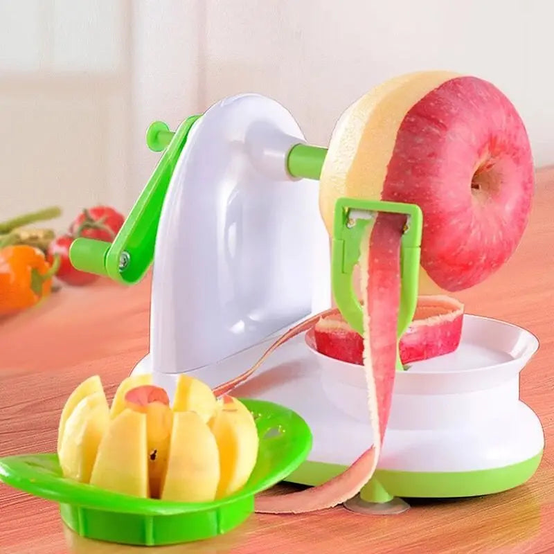 Hand operated APPLE PEELER multifunctional peeler household peeling and shaving planer automatic peeler fruit cutting artifact Oasis Select