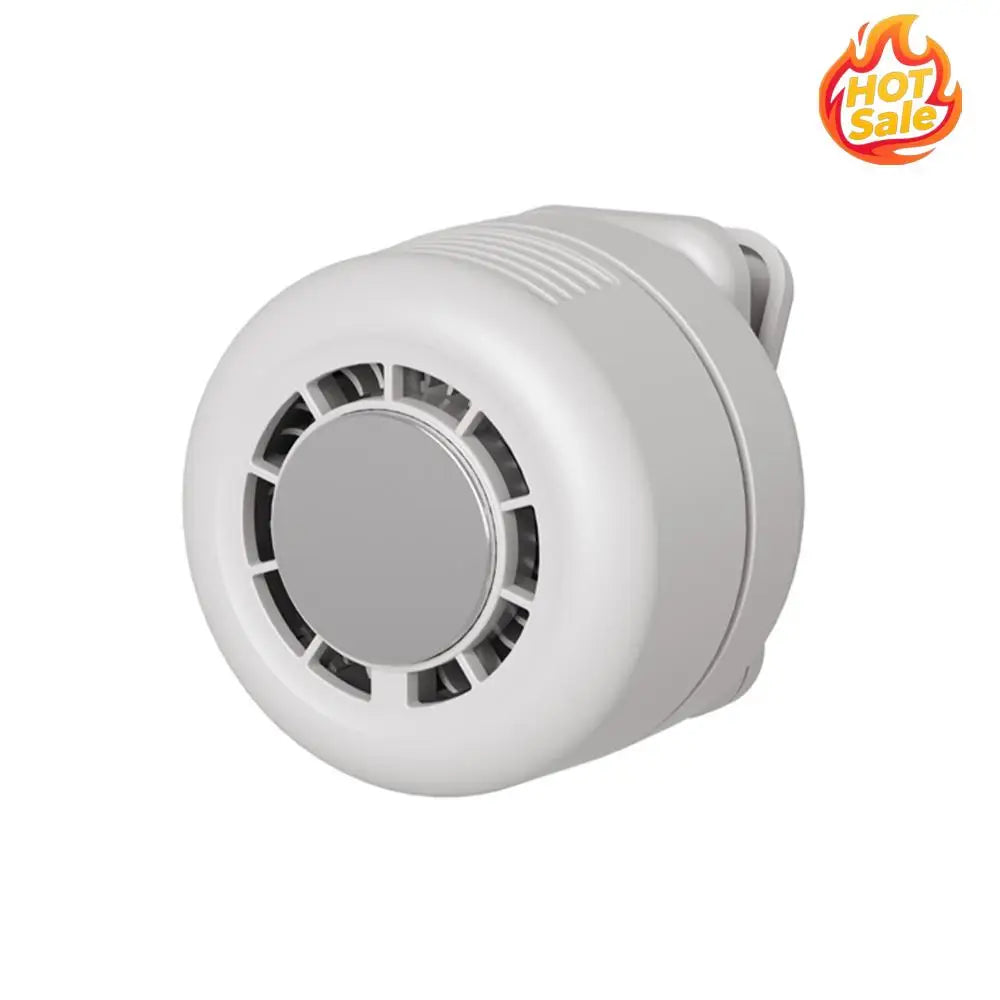 Silent Small Clip Fan 3 Speed Adjustable Cooling Fan 1800mAh Battery Type-C Rechargeable for Office Camping Travel Outdoor Oasis Select