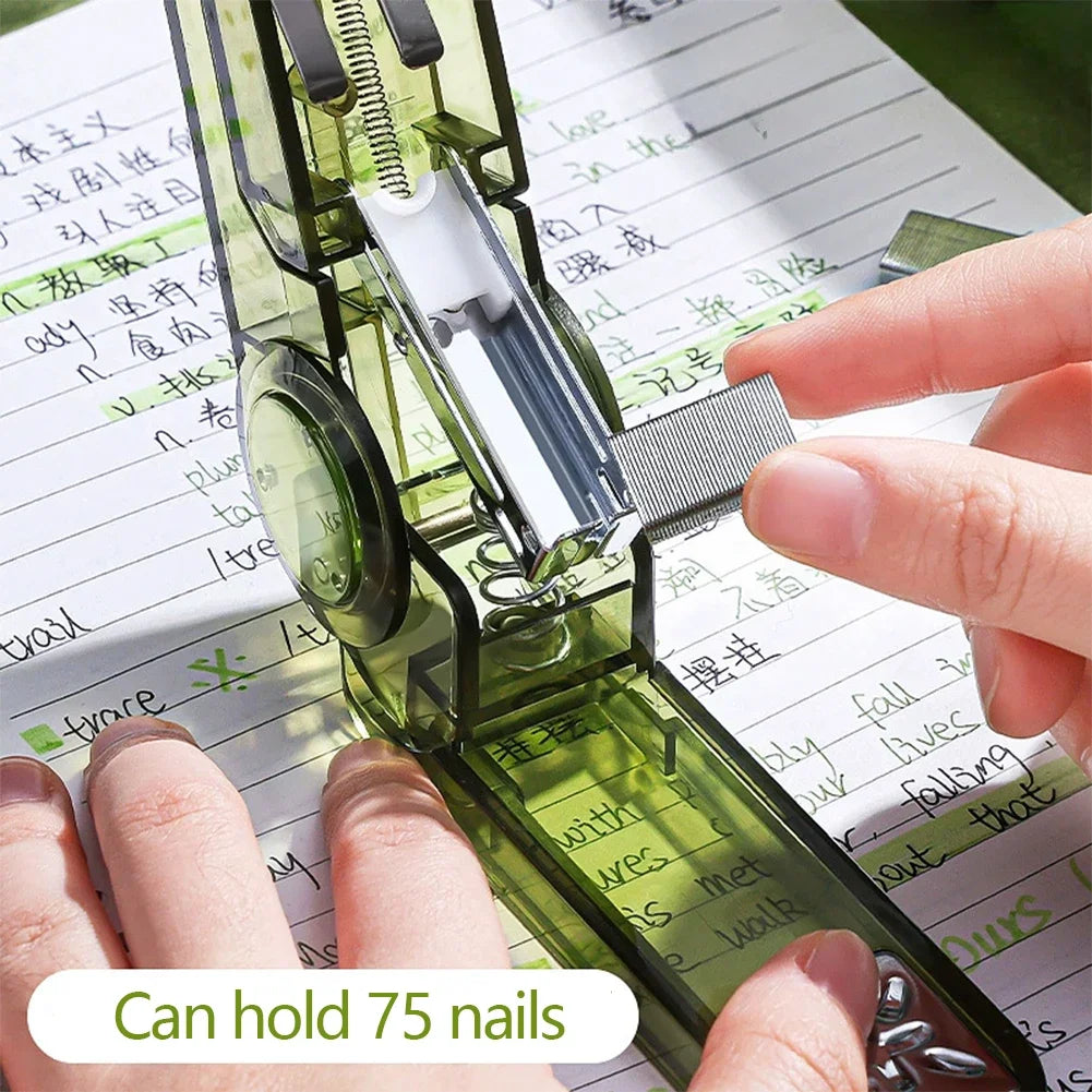 360° Rotatable Portable Stapler + 400 Staples | School & Office