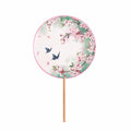 Silk Round Hand Fan – Vintage Chinese Ink Painting Design