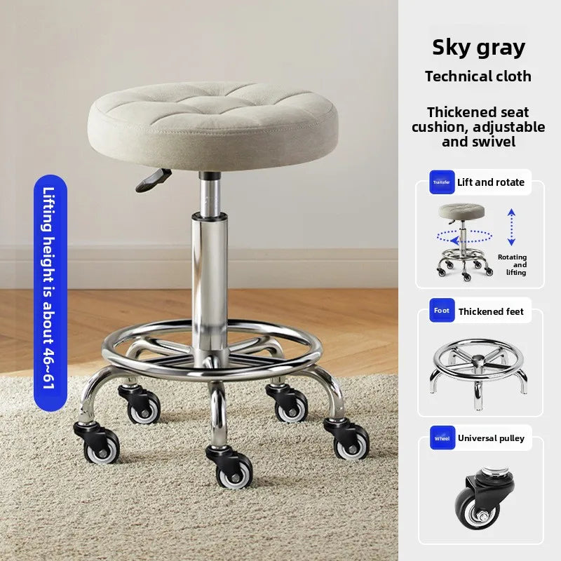 Makeup Stool Writing Study Chair Laboratory Pulley Office Chair Computer Chair Lifting Desk Chair Oasis Select 6
