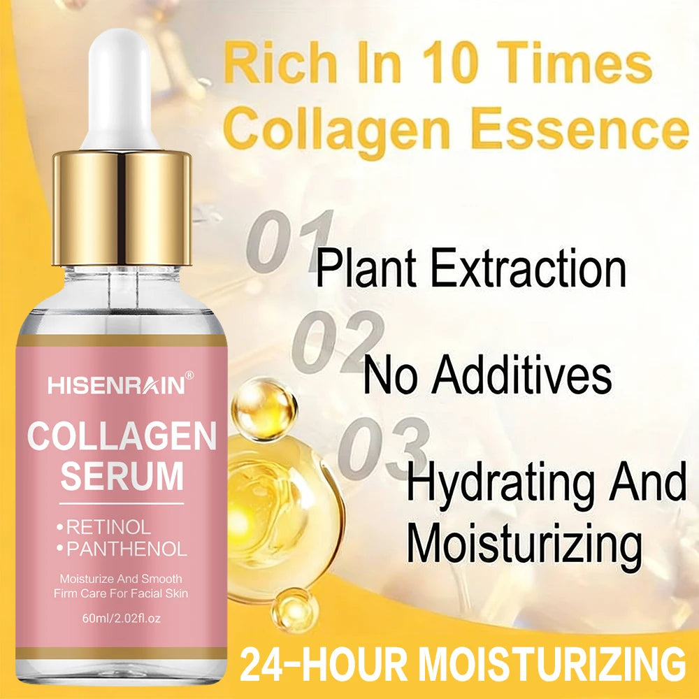 HISENRAIN Collagen Face Serum – Anti-Aging & Hydrating Gift Set Collagen Face Serum Oasis Select