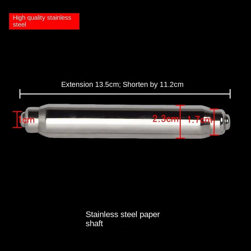 Replacement Toilet Roll Paper Shaft Tissue Box Adjustable Paper Roll Core Tissue Spindle Insert Spring For Bathroom Accessories Oasis Select C