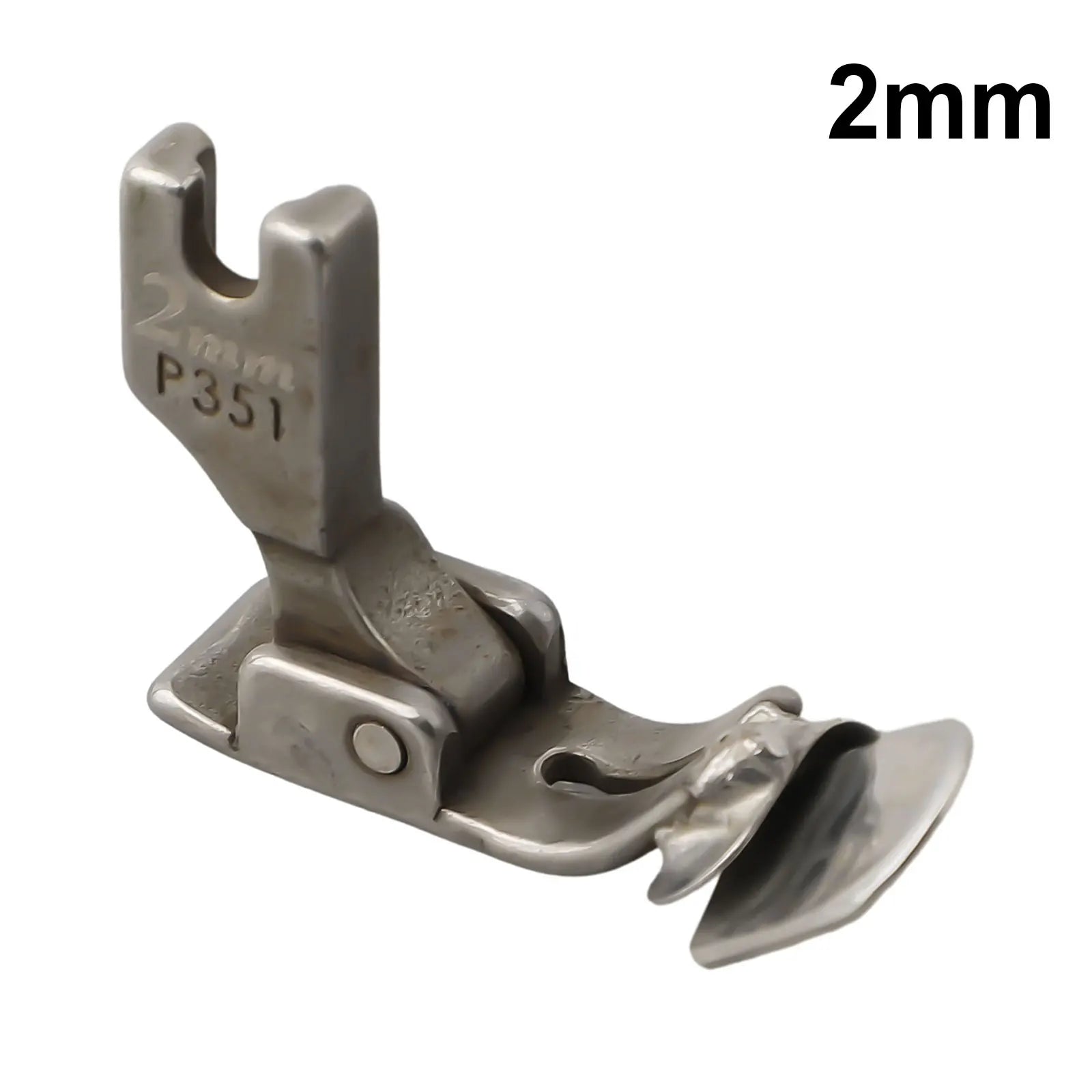 Steel Various Machines Sewing Machine Steel Randomized Marked Locations Hemming Presser Foot Accessories P Folding Presser Foot Oasis Select 2MM China Mainland