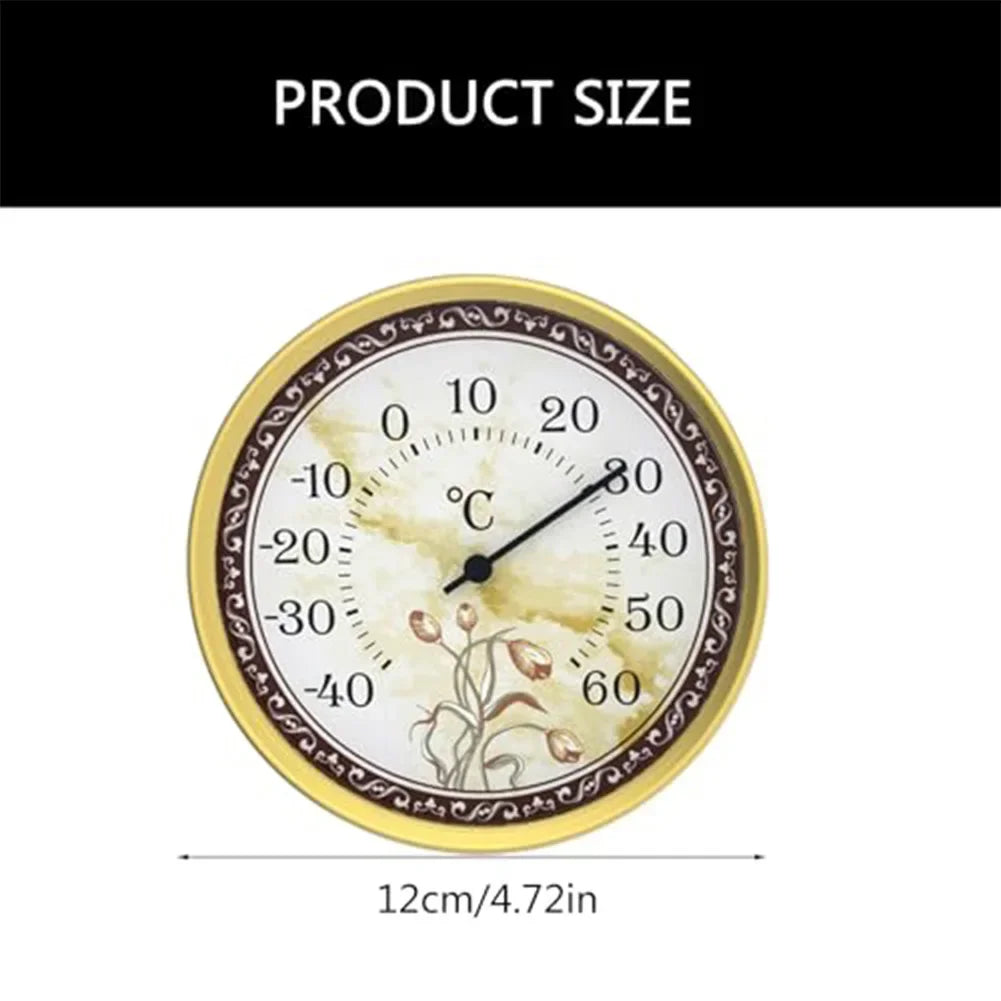 Wall Mount Temperature Meter 12cm Thermometer Designed To Provide Accurate Readings For Nurseries, Strollers, And Cribs Oasis Select