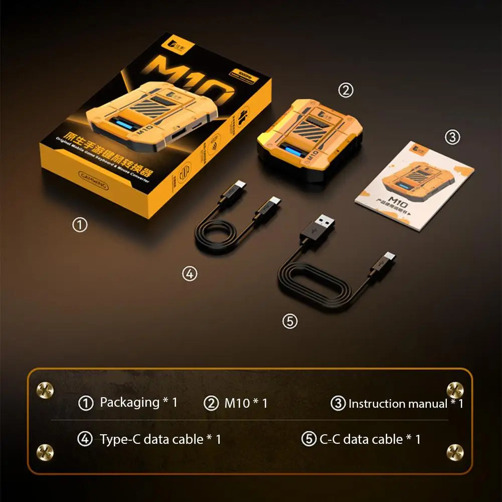 Gamwing M10 Mobile Game Keyboard & Mouse Converter – iOS & Android
