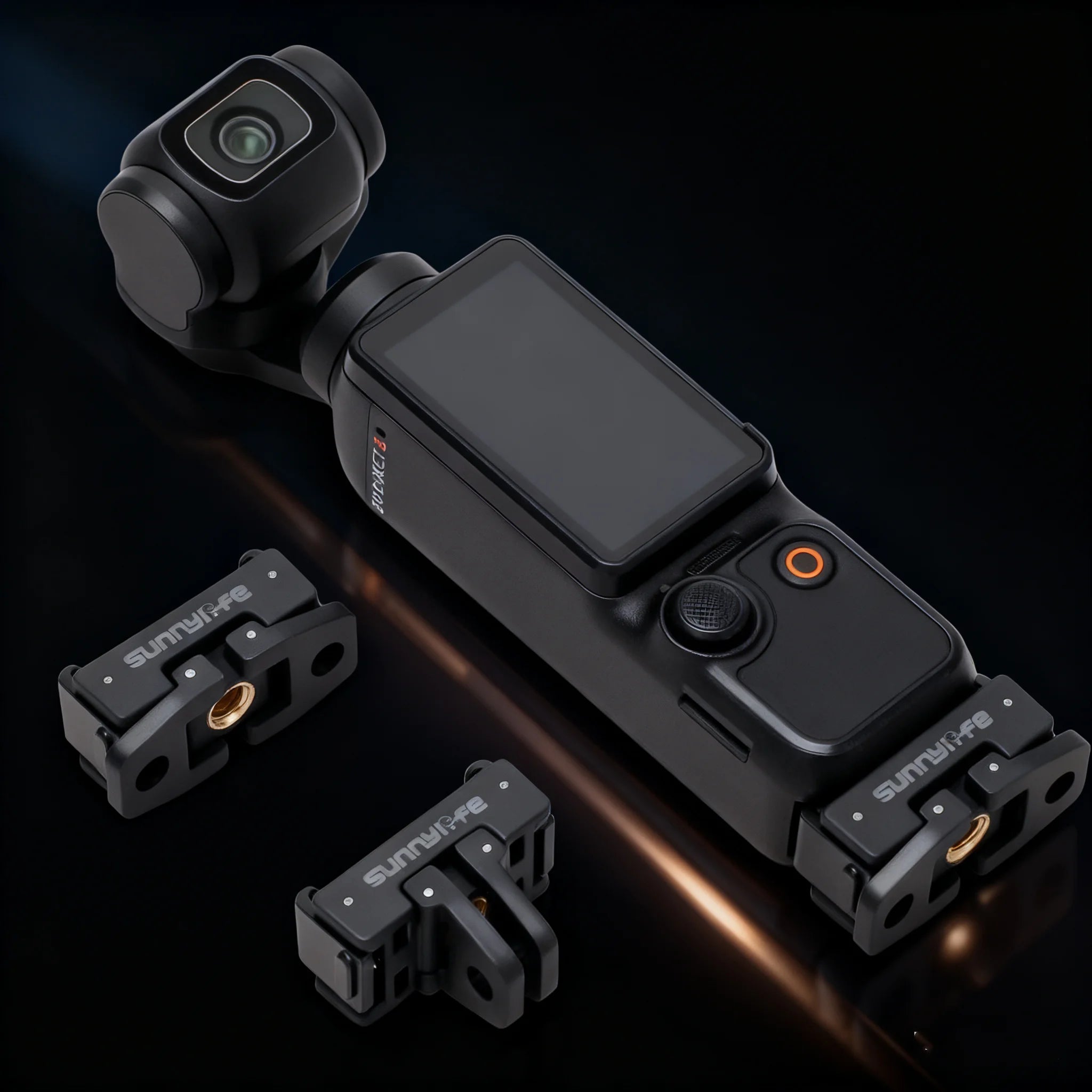 Sunnylife Quick Release Foldable Mount Adapter for DJI Pocket 4/3