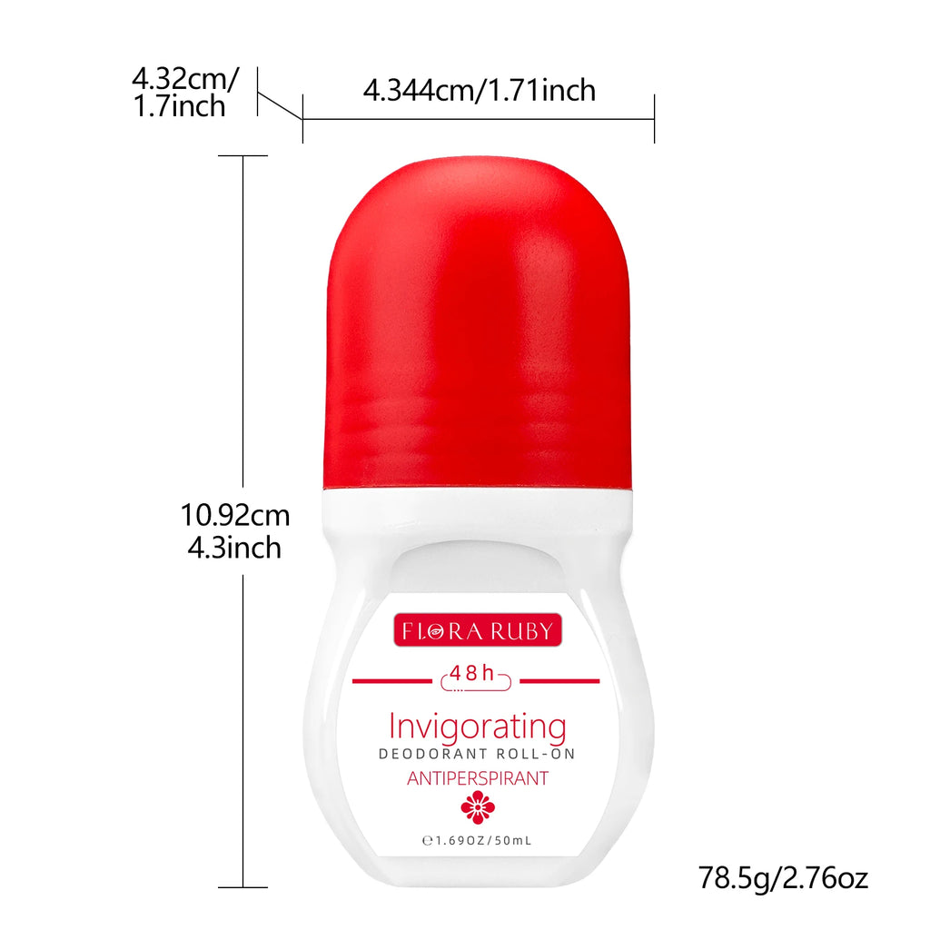 48 Hours Of Lingering fragrance Underarm 50ml/1.69fl.oz Antiperspirant Deodorant Roll On For Women Men,, Whole body application Oasis Select
