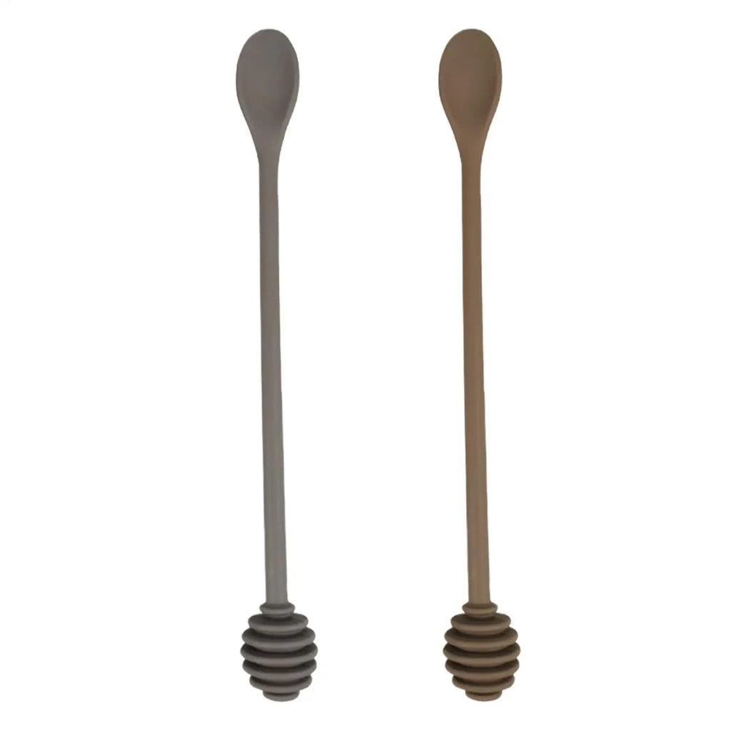 1PC Honey Stirrer Kitchen Honey Dispensing Spoon Non-Drip Jam Mixing Stirrer for Kitchen Baking Cooking Restaurant Jam Syrup Oasis Select