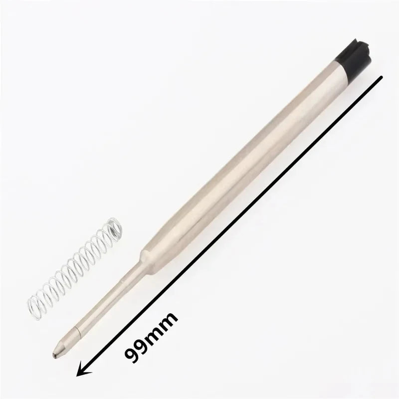 10/20/30/40pcs L:3.9 In Ballpoint Pen Refills for Parker Pens Medium Point blue Black Ink Rods for Writing Office Stationery Oasis Select
