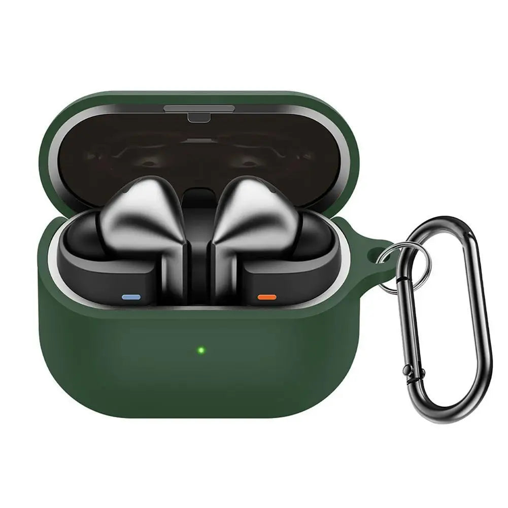 Silicone Case for Samsung Galaxy Buds 3 & 3 Pro + Carabiner