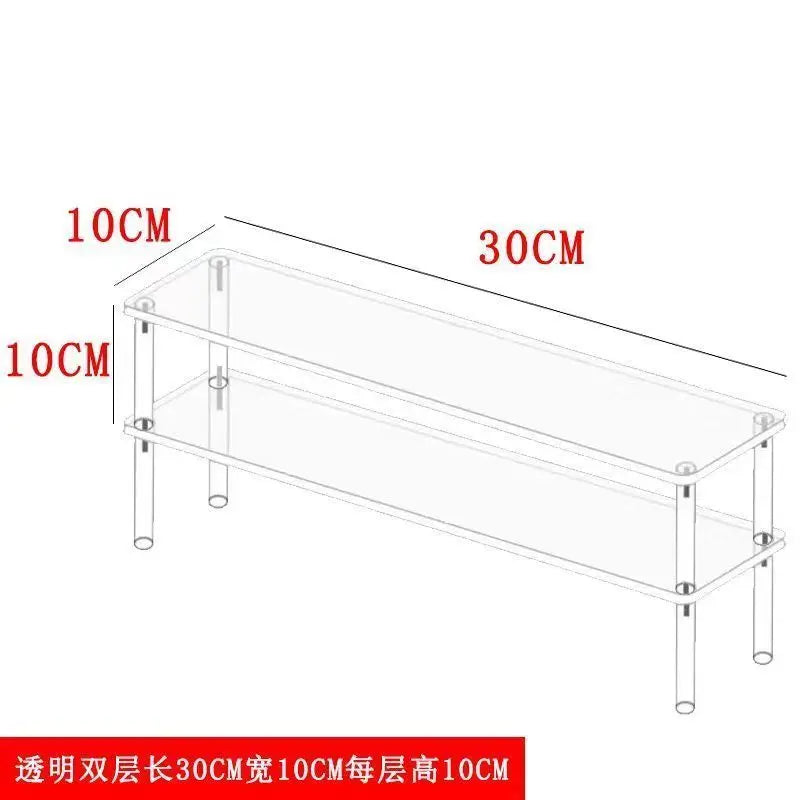 Acrylic Multi-Layer Display Rack for Figurines, Dolls & Toys