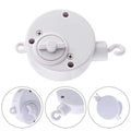 Infant Bell Rotary Wind-up Music Box Baby Mobile Crib Bed Bell Windup Movement Music Box Machine Nursery Decoration Oasis Select Default Title