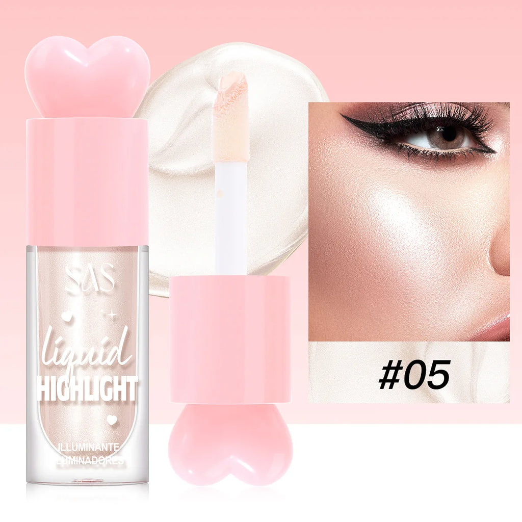 SAS Liquid Highlighter – Face & Body Shimmer Contour Makeup