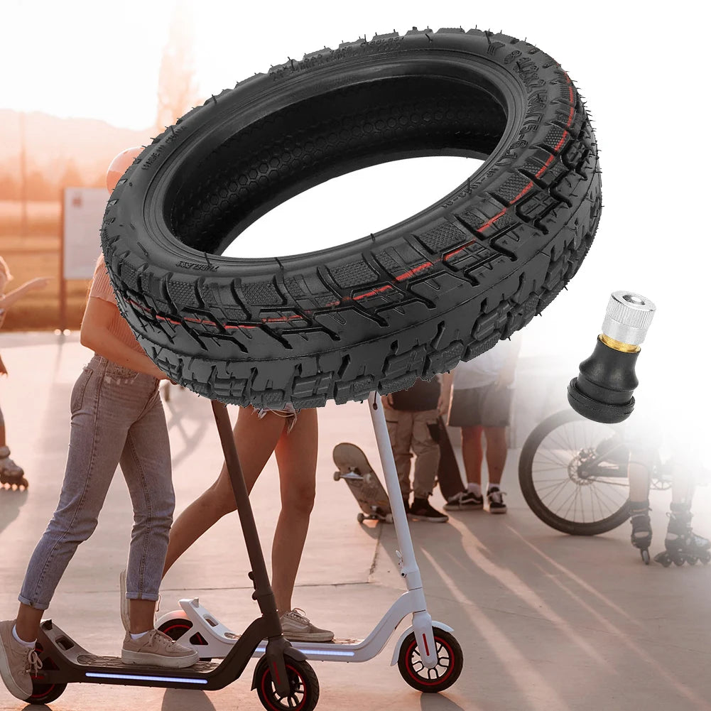 Tire Tubeless Tyre Electric Scooter Tire Off-road Tires Replacement Rubber Scooter Parts Tubeless Tyre Band New Oasis Select