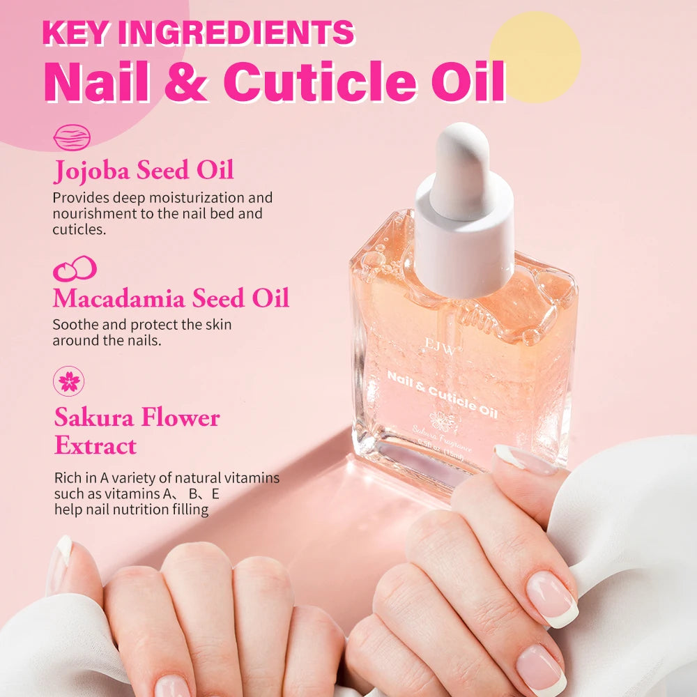 Nail & Cuticle Oil with Jojoba & Grapeseed – Moisturizing Nail Cuticle Oil Oasis Select