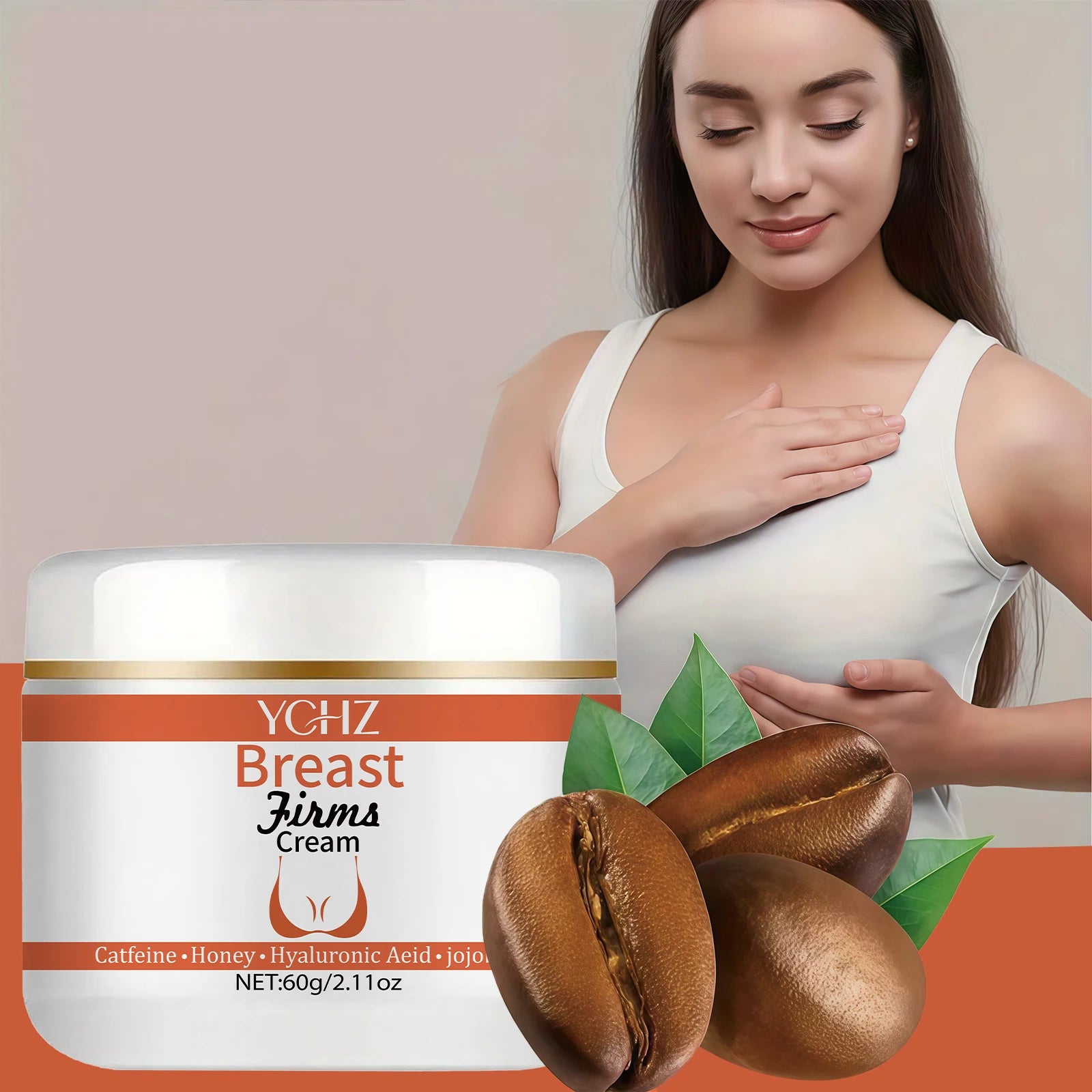 Hyaluronic Acid Jojoba Honey Breast Firming Cream | 60g