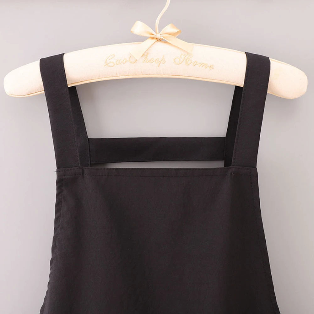 Household Apron Men Women Japanese Apron Barber Coffee Workwear Oil-proof Waterproof Restaurant Waiter Kitchen Cooking Apron Oasis Select