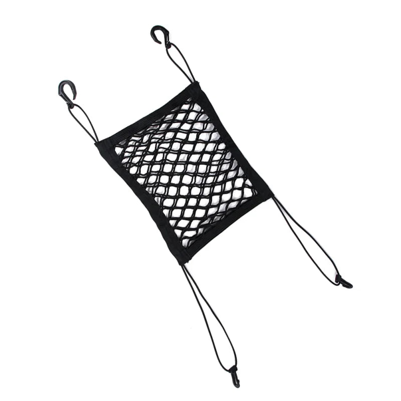 Car Seat Gap Mesh Net Organizer Bag & Pet Barrier | Auto