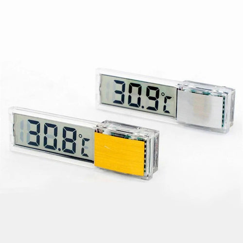 1pc Aquarium Thermometer 3D Digital LED Electronic Fish Tank Temperature Fish Turtle Temp Meter Aquarium Decoration Oasis Select