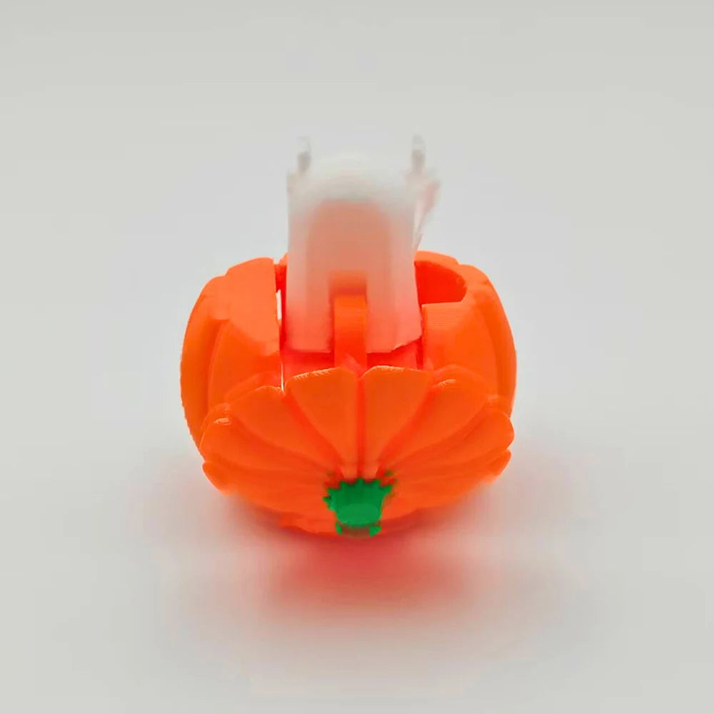 Creative Pumpkin Ghost Night Desktop Ornament Funny 3D Printing Pumpkin Ghost Decorative For Festival Halloween Party Oasis Select