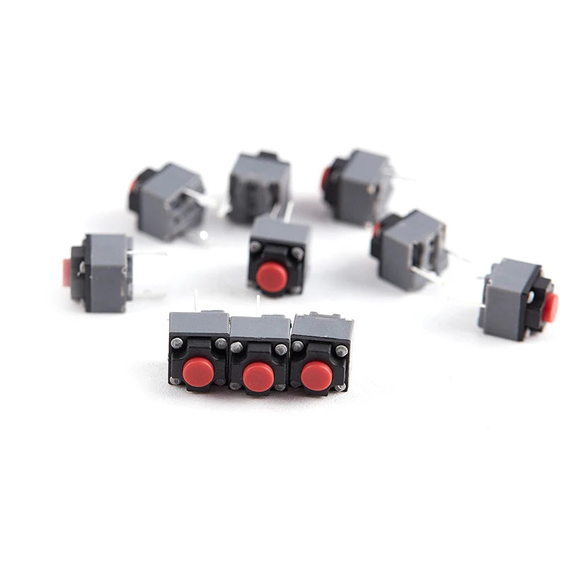 10Pcs Kailh Mute Button 6*6*7.3 Silent Switch Wireless Mouse Button Micro Switch Oasis Select