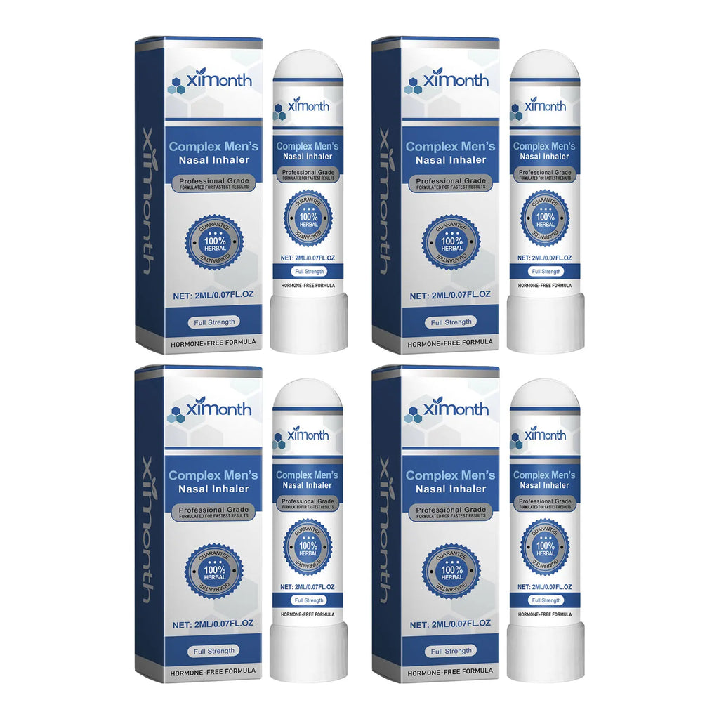 Ximonth Men's Energy Nasal Inhaler – Anti-Fatigue Vitality Boost Men's Nasal Inhaler Oasis Select 8ml boxed