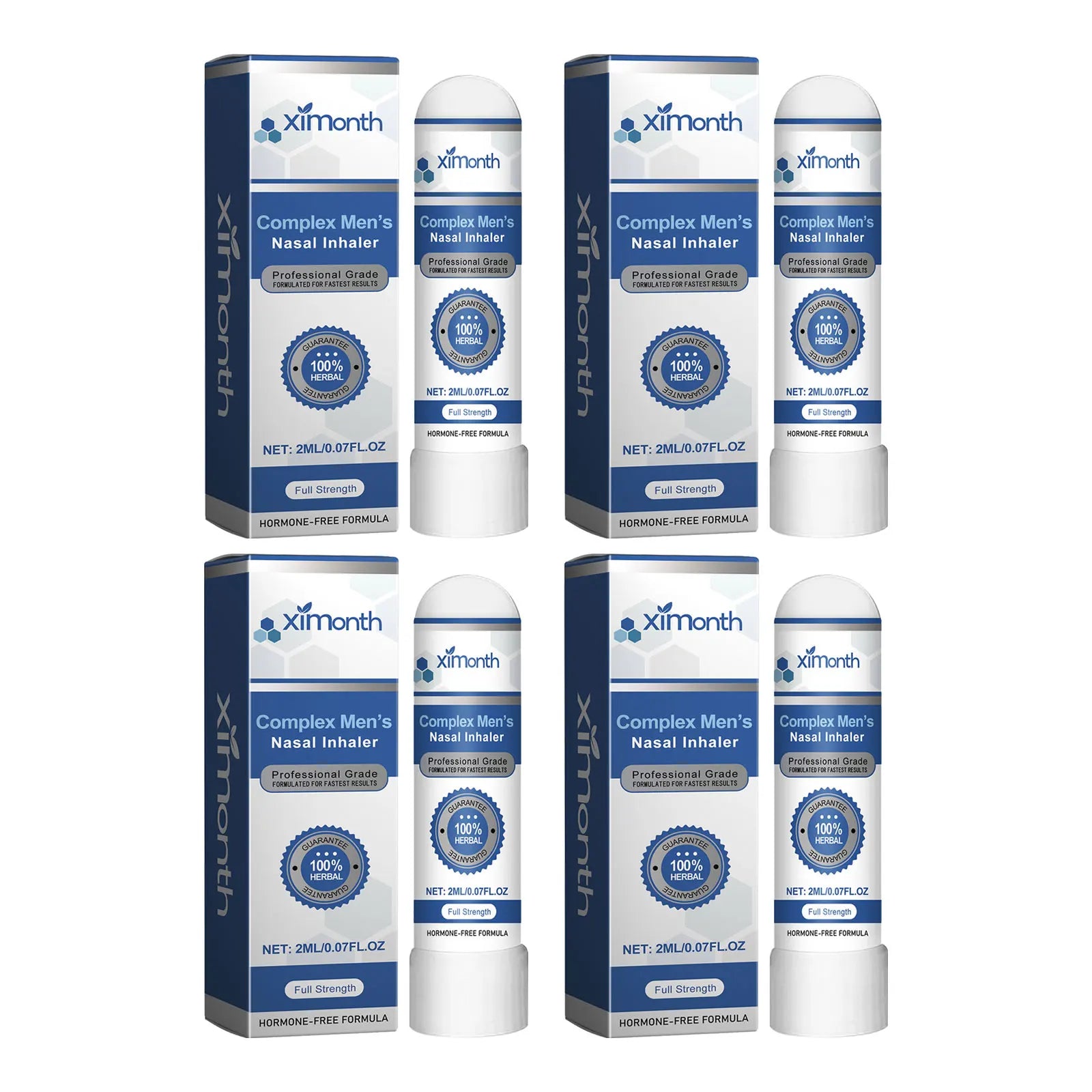 Ximonth Men's Energy Nasal Inhaler – Anti-Fatigue Vitality Boost Men's Nasal Inhaler Oasis Select 8ml boxed