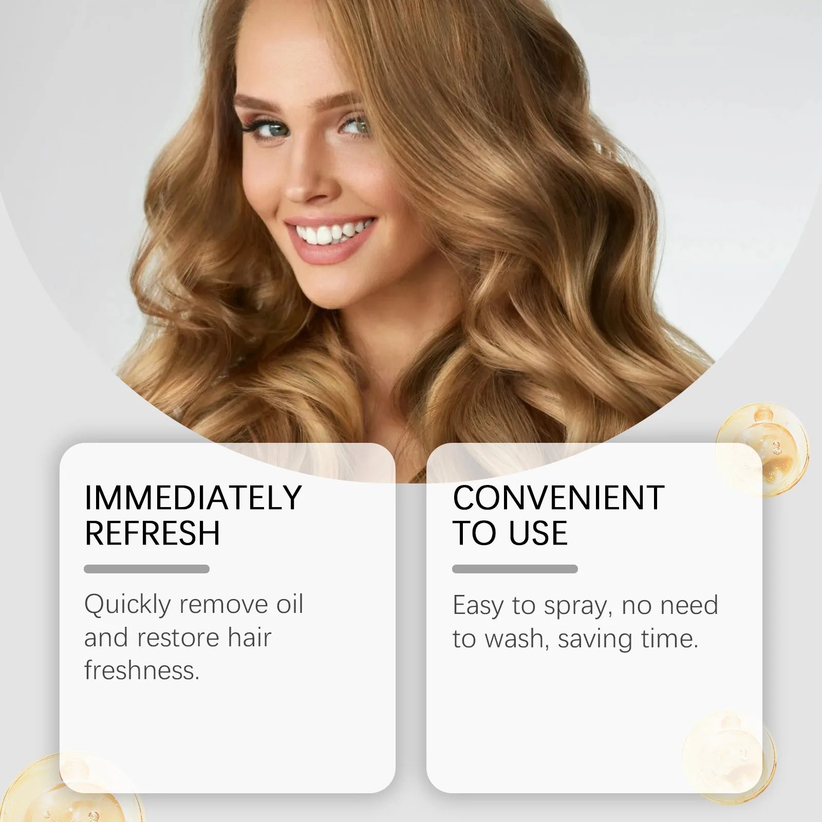 HOEGOA Dry Shampoo Spray – Oil Control, Volume & Anti-Frizz Dry Shampoo Spray Oasis Select