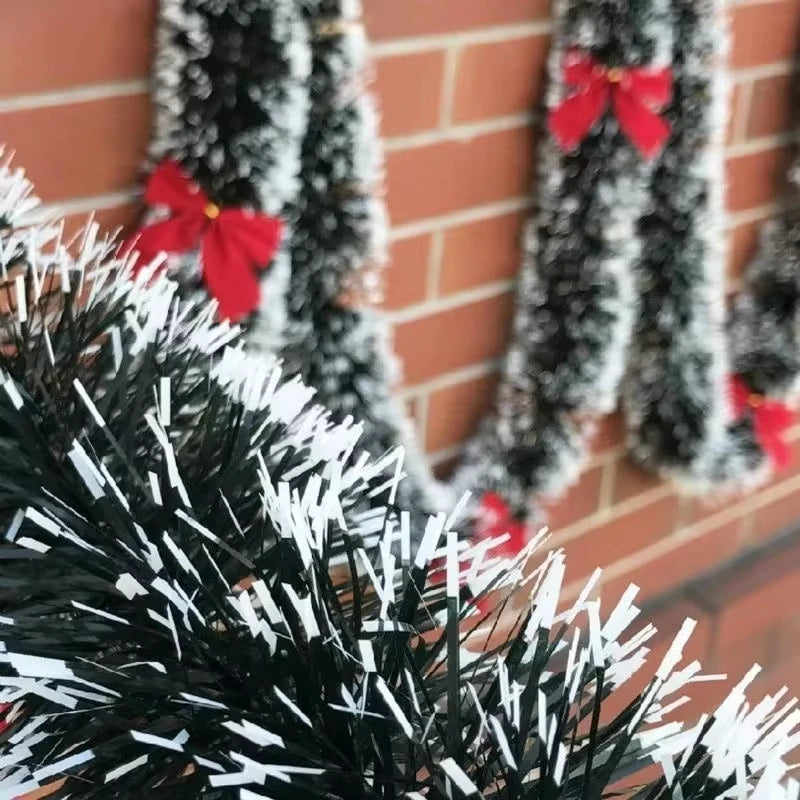 2M Christmas Ribbon Garland with Bows – Tree & Party Decor Christmas Ribbon Garland Oasis Select