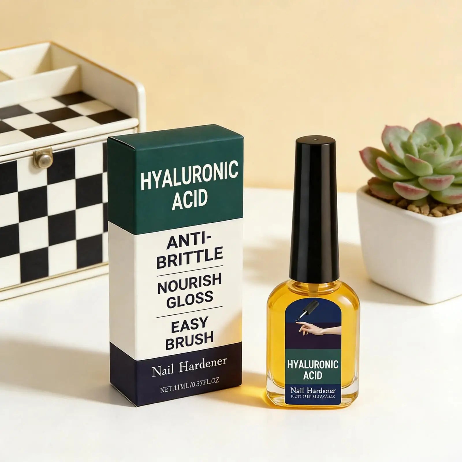 Nail Repair Serum – Hyaluronic Acid, Vitamin E & Jojoba Oil