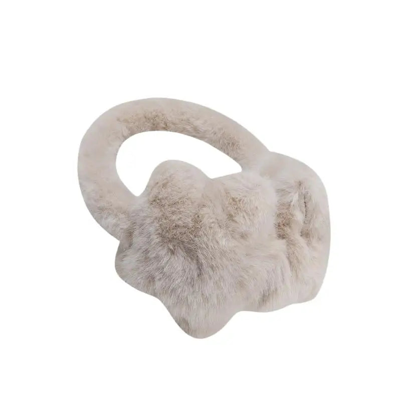 Star Plush Earmuffs – Fluffy Windproof Winter Ear Warmers
