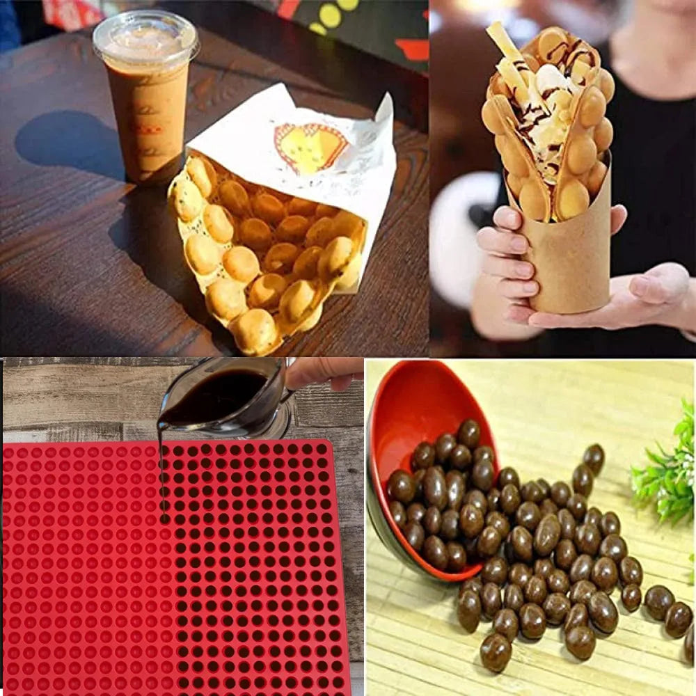 468/228 Cavity Mini Round Silicone Mold – Chocolate & Dog Treats Silicone Baking Mold Oasis Select