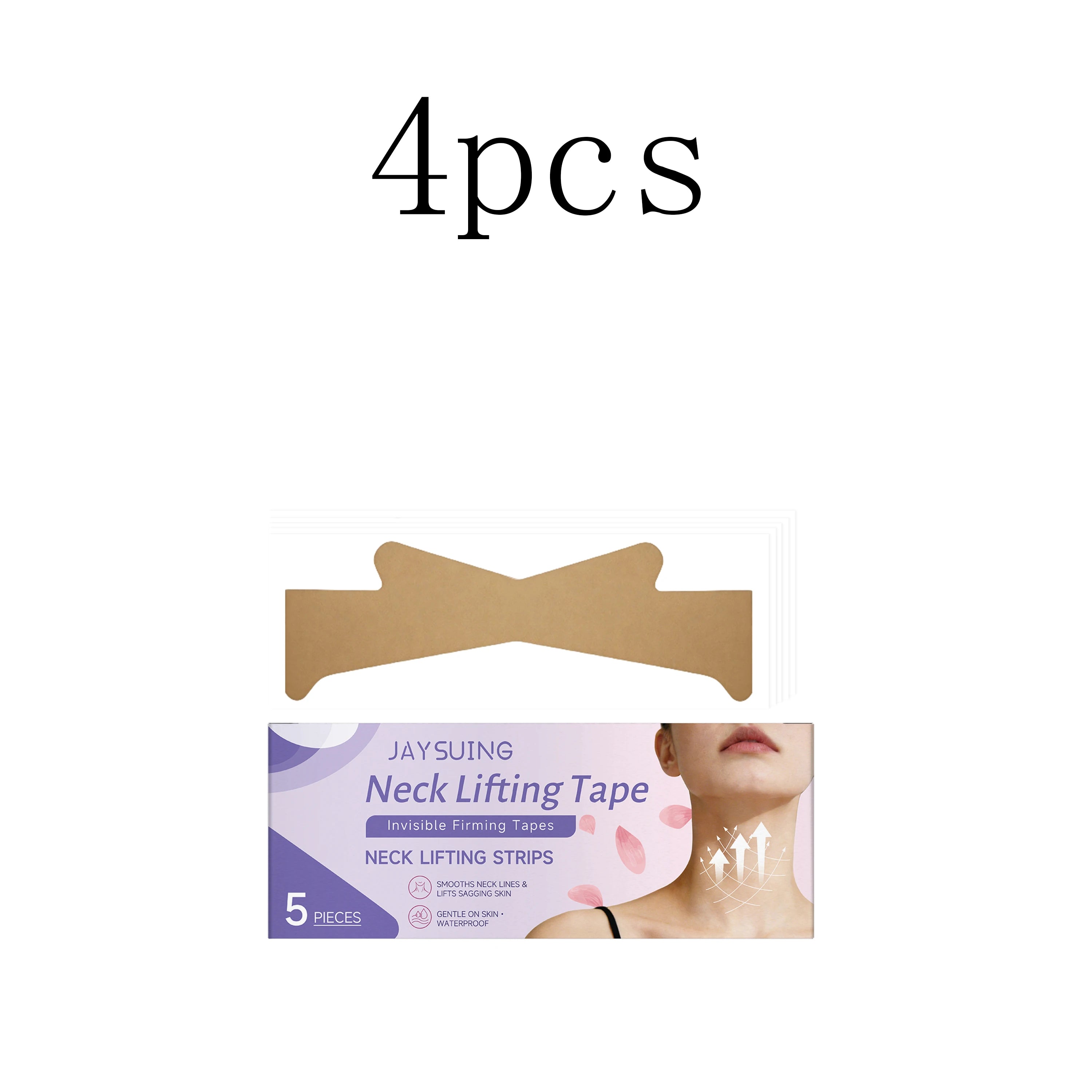 Invisible Neck Care Patch – Moisturizing & Fine Line Smoothing Neck Care Patch Oasis Select 4boxed