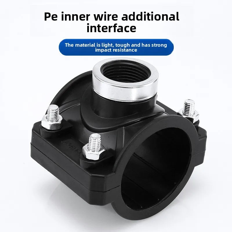 Clamp Saddle Drain Valve 20-50mm Waste Water Pipe Clips dn40 OD Hose Quick Connection Fittings Oasis Select