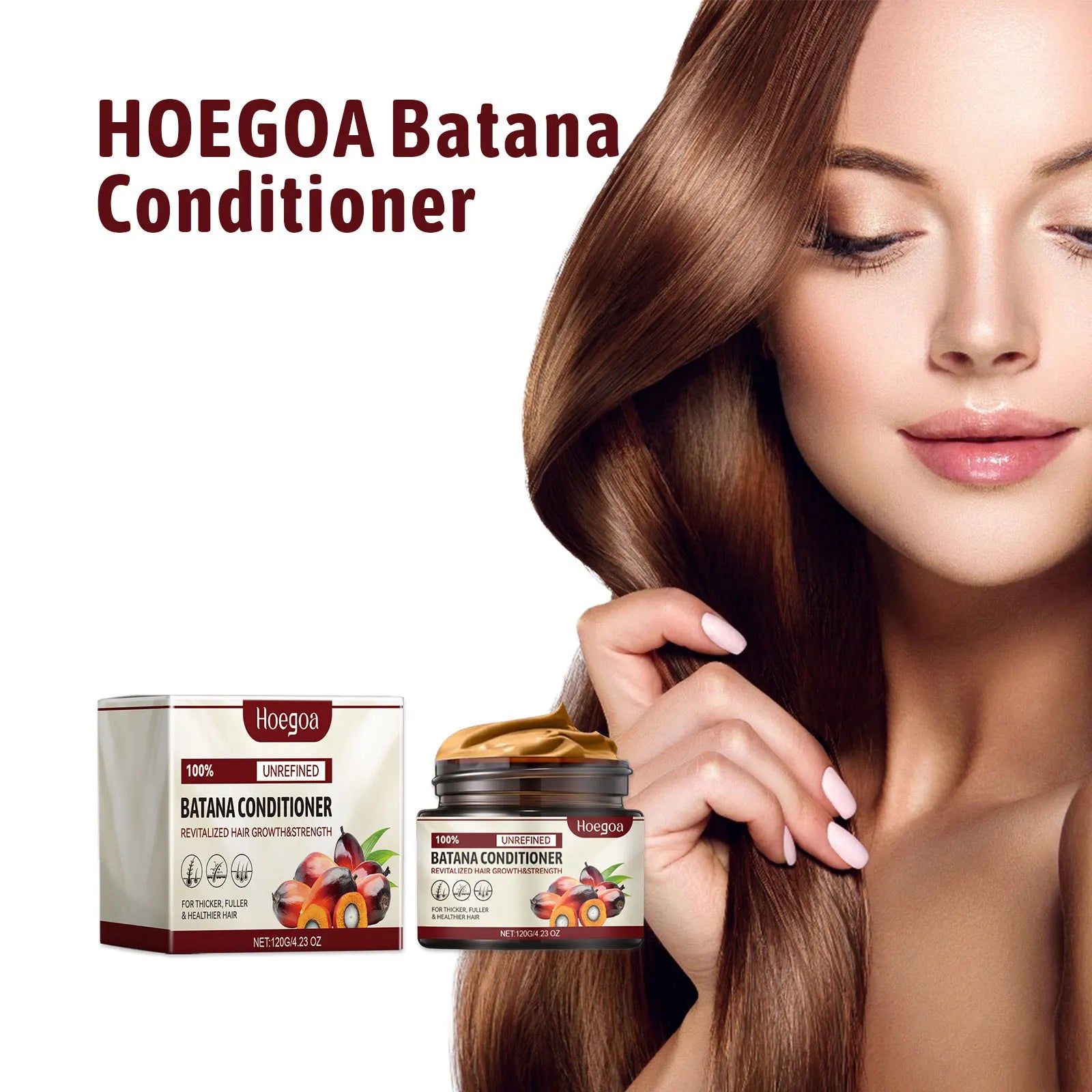 HOEGOA Batana Oil Hair Conditioner – Repair & Moisturize Hair Oil Conditioner Oasis Select