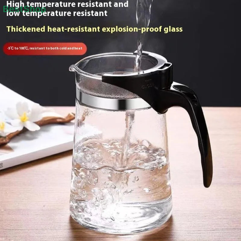 Borosilicate Glass Teapot with Filter & Lid – 500/700ml