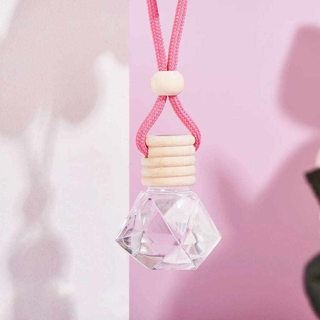 Pink Car Air Freshener Perfume Pendant – Fresh Scent Car Air Freshener Oasis Select